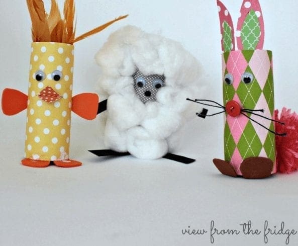 10 Fun & Creative Toilet Paper Roll Craft Ideas from North Carolina Lifestyle Blogger Adventures of Frugal Mom 