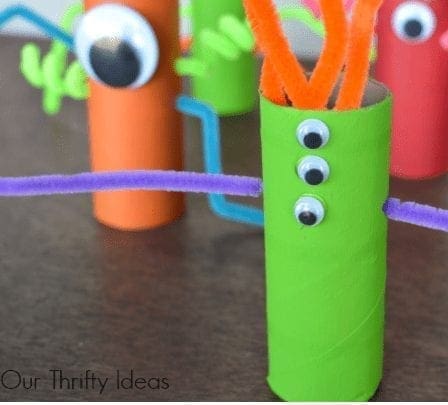 10 Fun & Creative Toilet Paper Roll Craft Ideas from North Carolina Lifestyle Blogger Adventures of Frugal Mom 