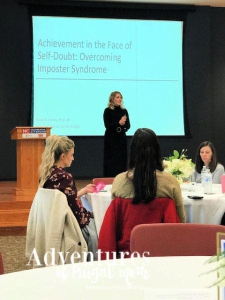 Being Intentional at the Women at Work Conference from North Carolina Lifestyle Blogger Adventures of Frugal Mom