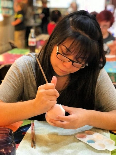 Letting Our Creative Side Take Flight at Greg's Pottery from North Carolina Lifestyle Blogger Adventures of Frugal Mom