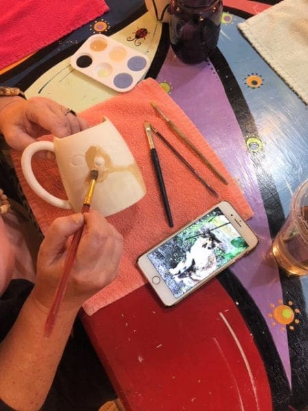 Letting Our Creative Side Take Flight at Greg's Pottery from North Carolina Lifestyle Blogger Adventures of Frugal Mom