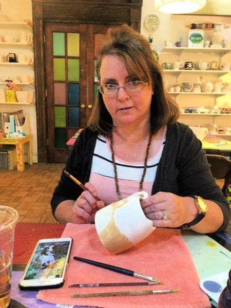 Letting Our Creative Side Take Flight at Greg's Pottery from North Carolina Lifestyle Blogger Adventures of Frugal Mom