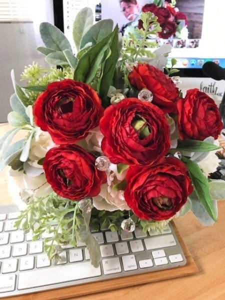 4 Practical Ways to Use Faux Florals from North Carolina Lifestyle Blogger Adventures of Frugal Mom