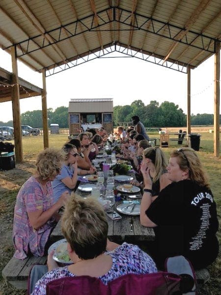 Girl's Night Out on the Farm from North Carolina Lifestyle Blogger Adventures of Frugal Mom