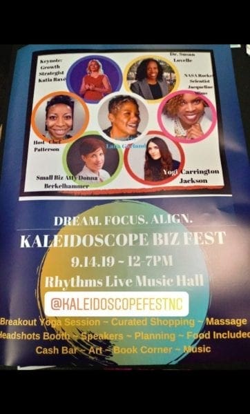 Attend Kaleidoscope Biz Fest from North Carolina Lifestyle Blogger Adventures of Frugal Mom