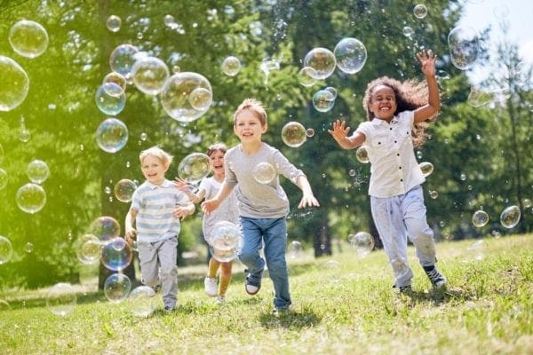 Keeping Kids Active and Entertained 7 Cheap Outdoor Play Area Ideas from North Carolina Lifestyle Blogger Adventures of Frugal Mom