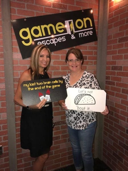 Experiencing Game On Escapes from North Carolina Lifestyle Blogger Adventures of Frugal Mom