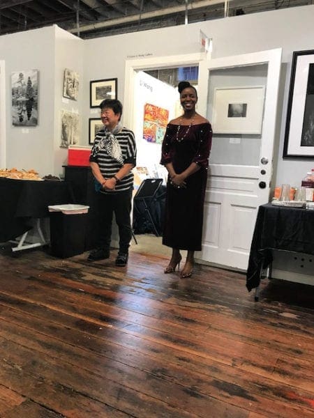 Viewing the Art of Grace Li Wang from North Carolina Lifestyle Blogger Adventures of Frugal Mom