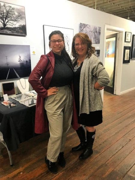 Viewing the Art of Grace Li Wang from North Carolina Lifestyle Blogger Adventures of Frugal Mom