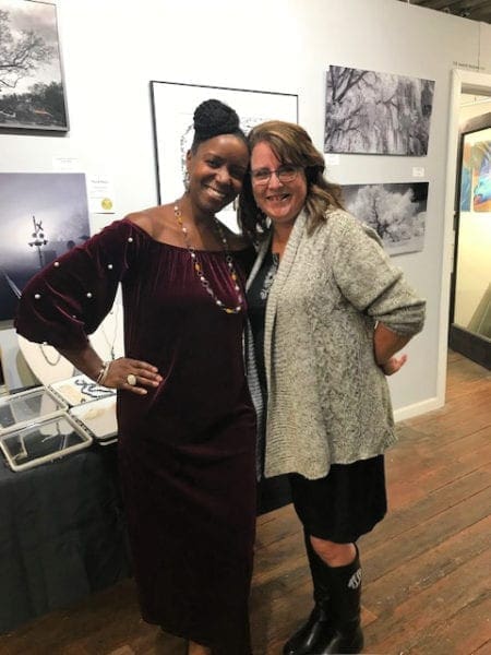 Viewing the Art of Grace Li Wang from North Carolina Lifestyle Blogger Adventures of Frugal Mom