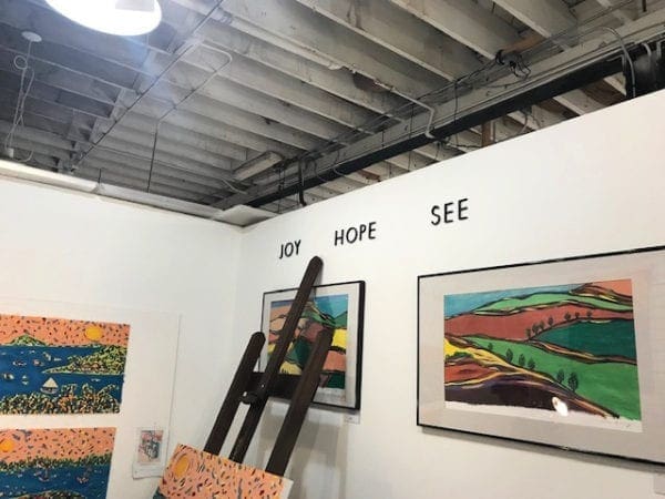 Viewing the Art of Grace Li Wang from North Carolina Lifestyle Blogger Adventures of Frugal Mom