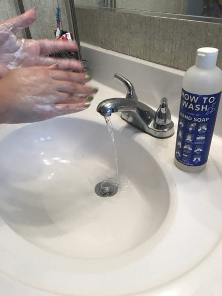 How to Wash Your Hands from North Carolina Lifestyle Blogger Adventures of Frugal Mom