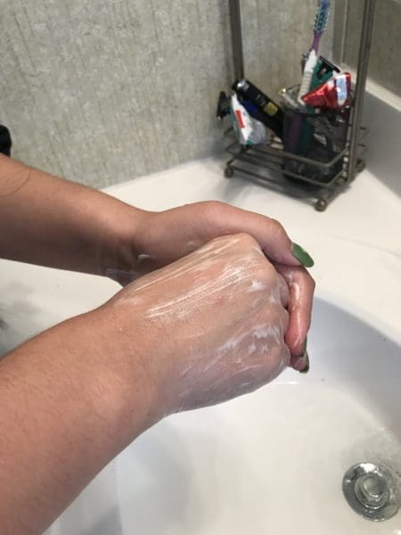 How to Wash Your Hands from North Carolina Lifestyle Blogger Adventures of Frugal Mom