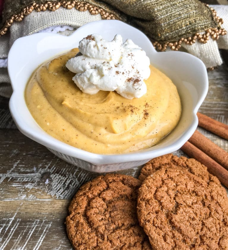 Make It Monday: Creamy Pumpkin Mousse with Maple Whipped Cream