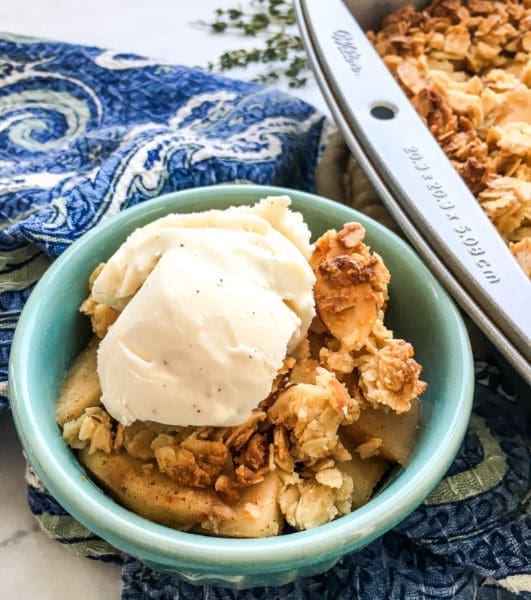 Make It Mondays Baked Apple Crisp from North Carolina Lifestyle Blogger Adventures of Frugal Mom