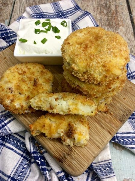 Mashed Potato Cakes Air Fried