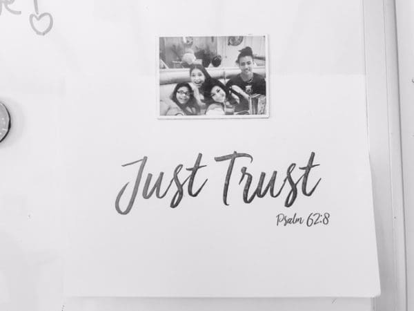 Just Trust from North Carolina Lifestyle Blogger Adventures of Frugal Mom