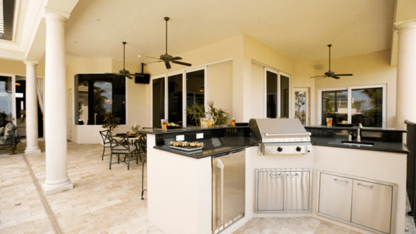 The Best Option for Outdoor Kitchen Countertops from North Carolina Lifestyle Blogger Adventures of Frugal Mom