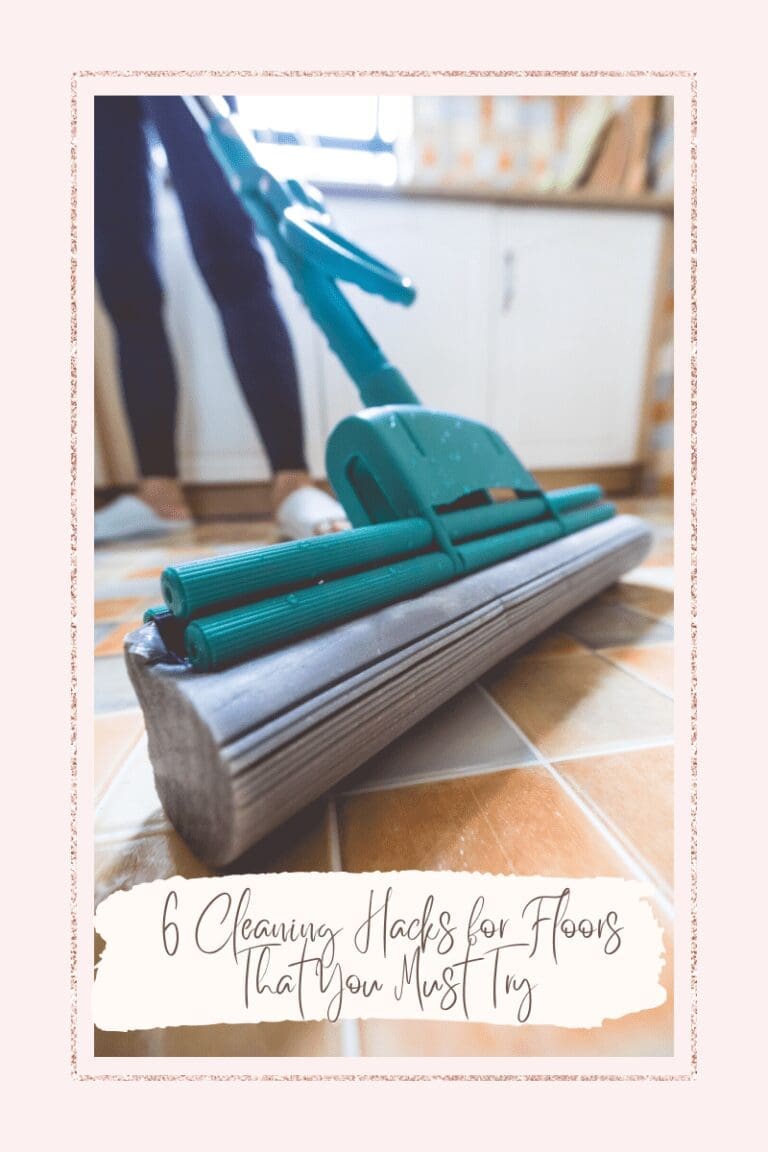 6 Cleaning Hacks for Floors That You Must Try from North Carolina Lifestyle Blogger Adventures of Frugal Mom