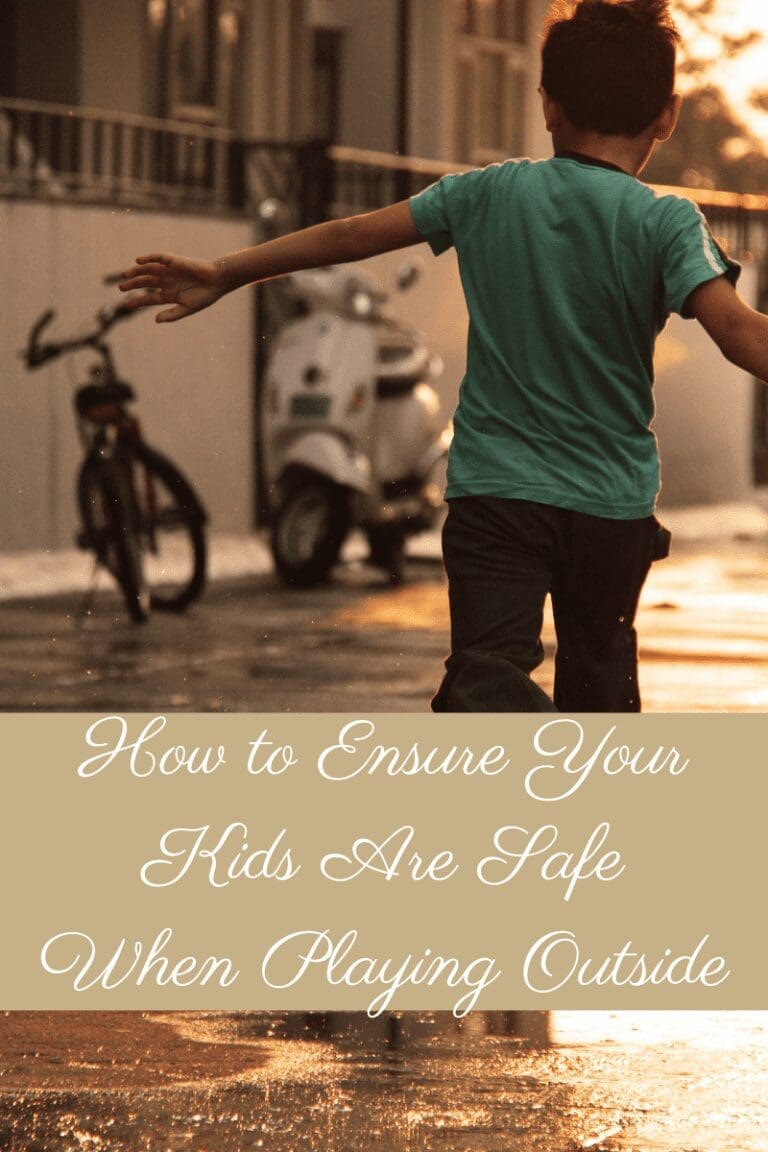 How to Ensure Your Kids Are Safe When Playing Outside