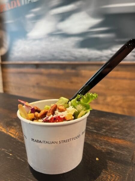 Tasting Piada Italian Street Food for the First Time