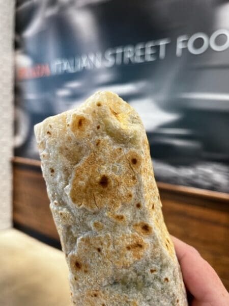Tasting Piada Italian Street Food for the First Time