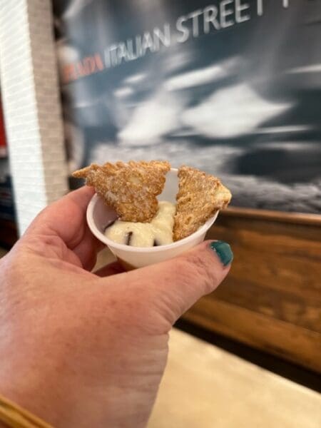 Tasting Piada Italian Street Food for the First Time