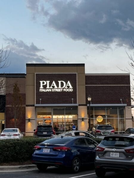 Tasting Piada Italian Street Food for the First Time