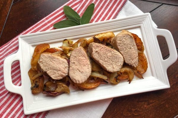 Apple & Fennel Roasted Pork Tenderloin