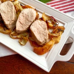 Apple & Fennel Roasted Pork Tenderloin