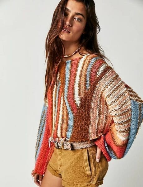Free People Sweater Style How to Style these Fun Flowy Essentials