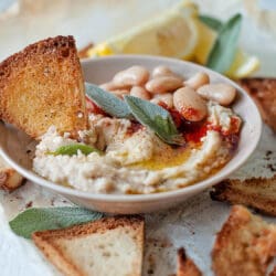 Yummy & Fun: Enjoy White Bean Dip with Pita Chips