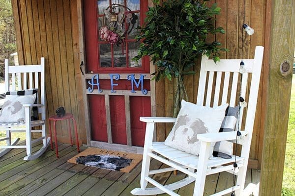 Refreshing the Front Porch of the Blog Cabin