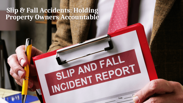 Slip & Fall Accidents: Holding Property Owners Accountable