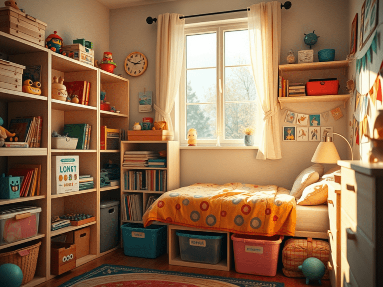 How to Encourage a Child to Keep Their Bedroom Tidy