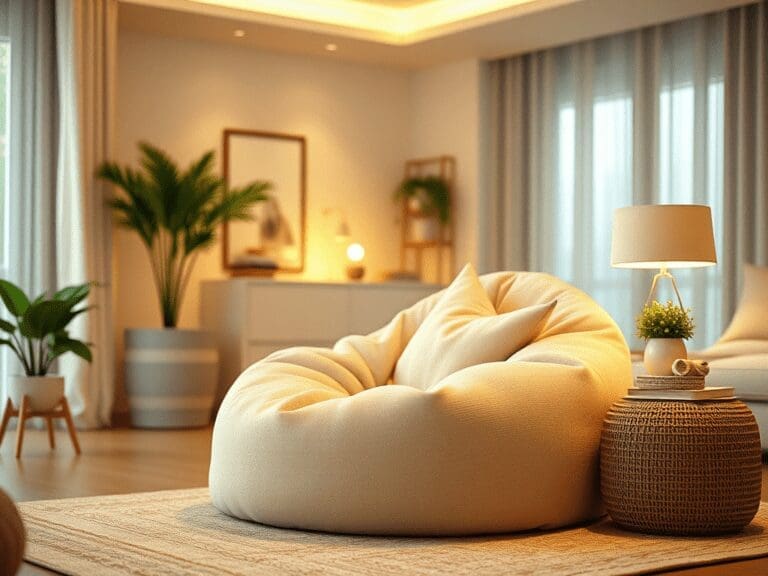 Chic and Cozy: How Bean Bags Transform Living Room Vibes