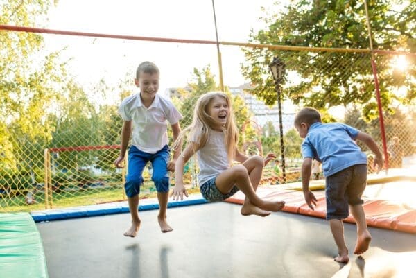 The Role of Trampolines in Encouraging Outdoor Play for Kids