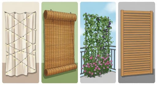 DIY Balcony Privacy Screens You Can Install in a Day