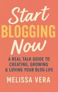 Start Blogging Now