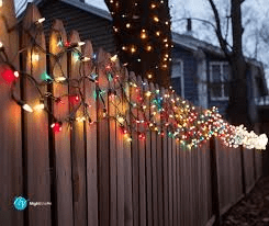 Using Fence Lines To Improve Holiday Privacy and Lighting