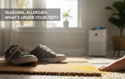 How Seasonal Allergies Can Be Affected by What’s Under Your Feet