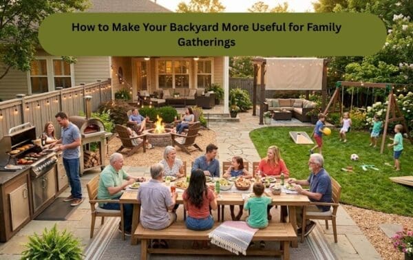 How to Make Your Backyard More Useful for Family Gatherings