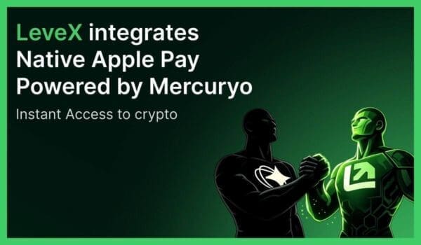 LeveX Becomes One of the First Exchanges to Launch Native Apple Pay via Mercuryo