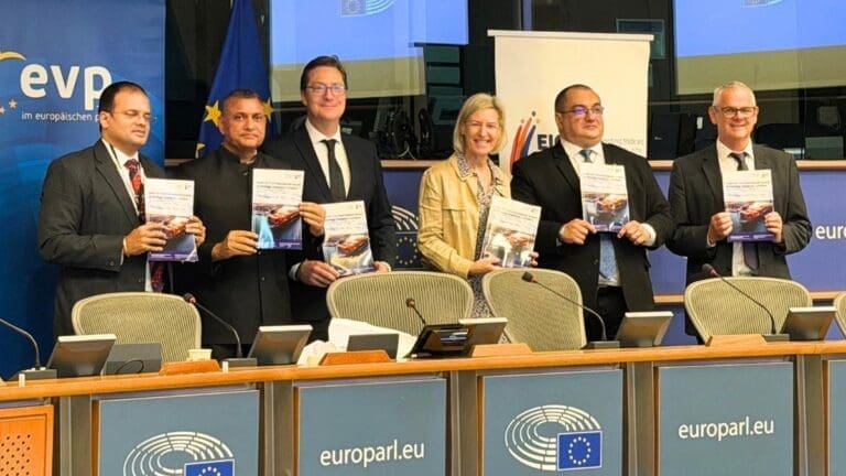 Inside the European Parliament, a quiet launch, a fat report, and the real work of the India-EU trade deal