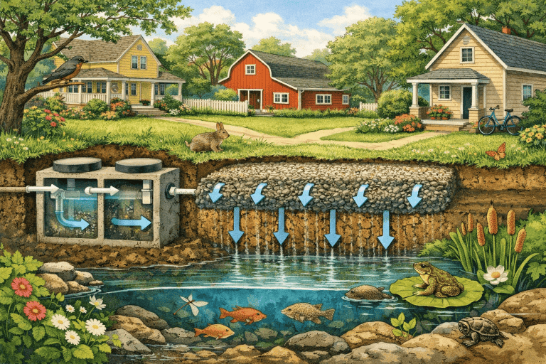 Best Practices for Reducing Nitrogen Pollution from Residential Septic Systems