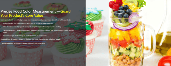 How Colorimeters Ensure Consistent Color Matching in Food Production